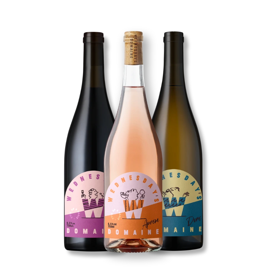 Taster box bottles